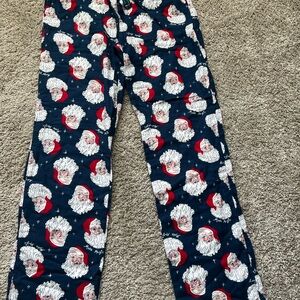 Old Navy Santa Flannel Pajama Pants Women’s M NWT